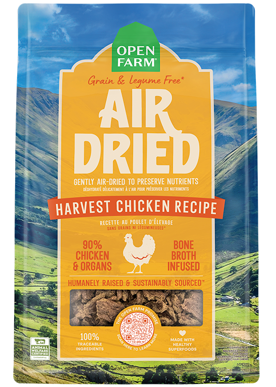 Air Dried Harvest Chicken Recipe for Dogs Best Seller