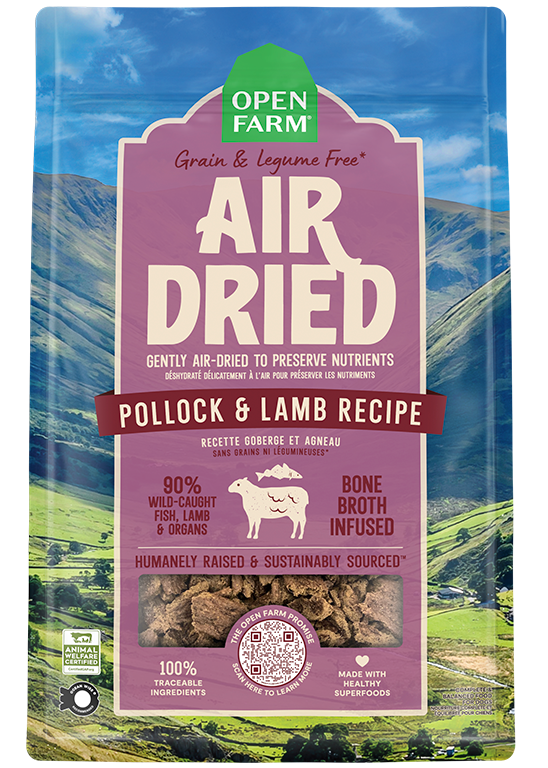 Air Dried Pollock & Lamb Recipe for Dogs Best Buy