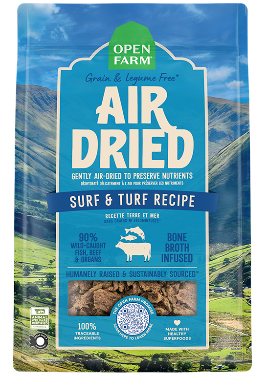 Air Dried Surf & Turf Recipe for Dogs For Sale