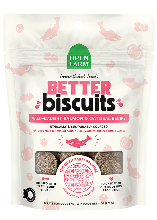 Better Biscuits Wild-Caught Salmon & Oatmeal Recipe Same Day Delivery