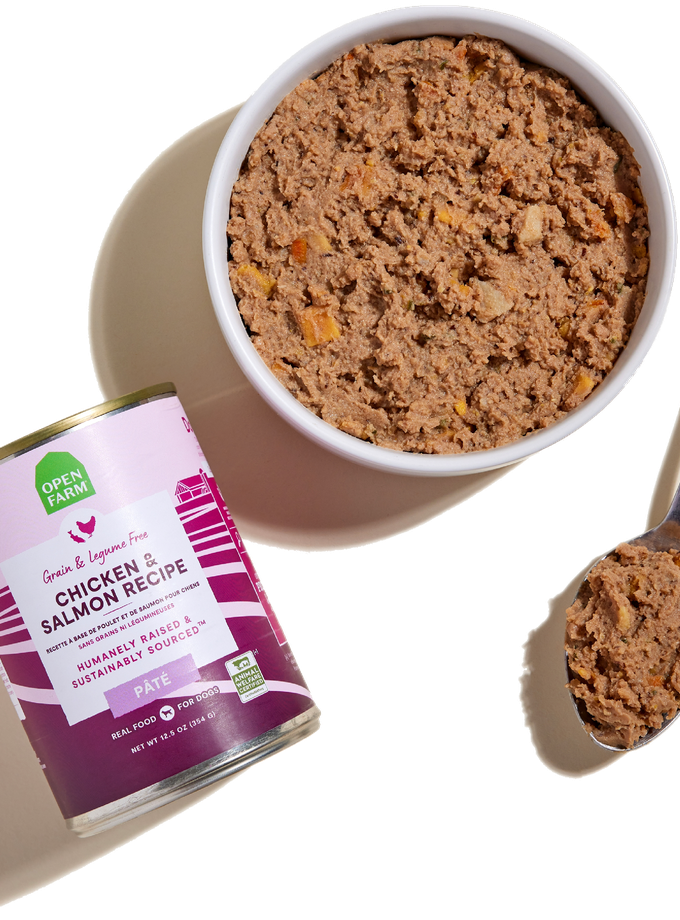 Chicken & Salmon Pâté for Dogs Free shipping