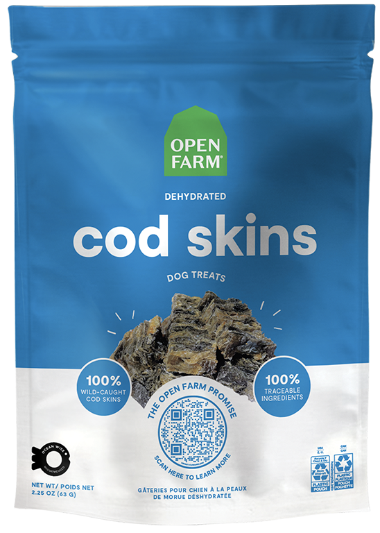 Dehydrated Cod Skins Treats Best Seller