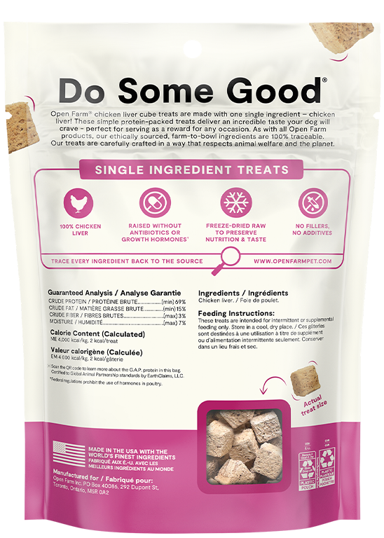 Freeze Dried Raw Single Ingredient Chicken Liver Treat On Sale