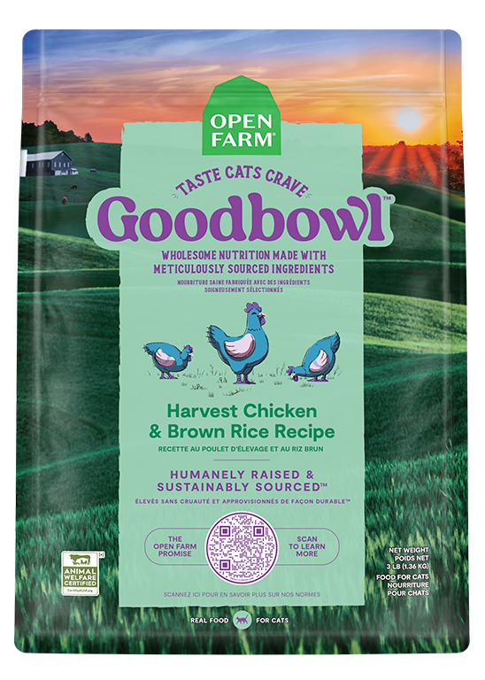 Goodbowl™ Harvest Chicken & Brown Rice Recipe for Cats Best Buy