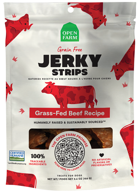 Grain-Free Grass-Fed Beef Jerky Strips High Quality