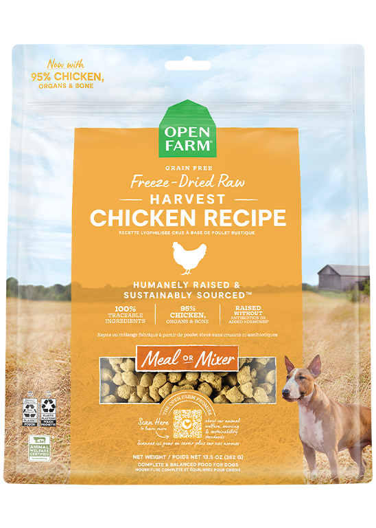 Harvest Chicken Freeze Dried Raw Dog Food High Quality