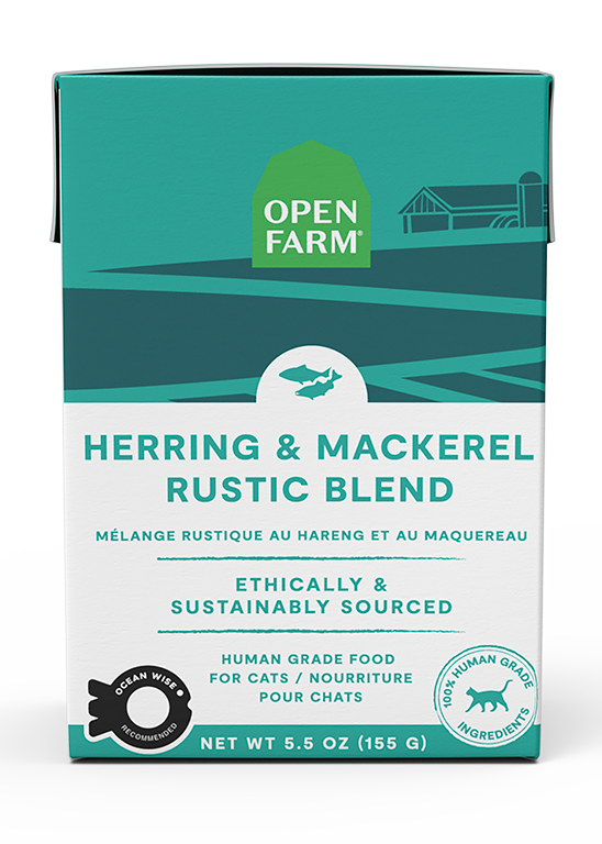 Herring & Mackerel Rustic Blend Wet Cat Food Best Seller