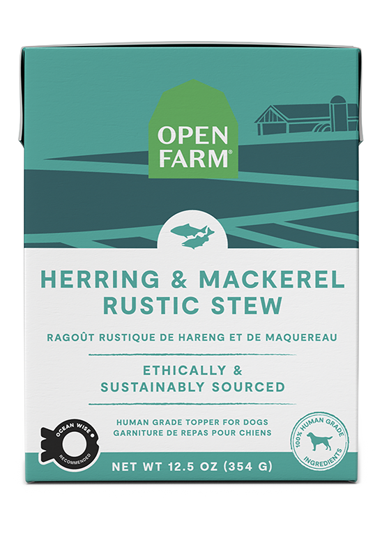 Herring & Mackerel Rustic Stew Wet Dog Food For Sale