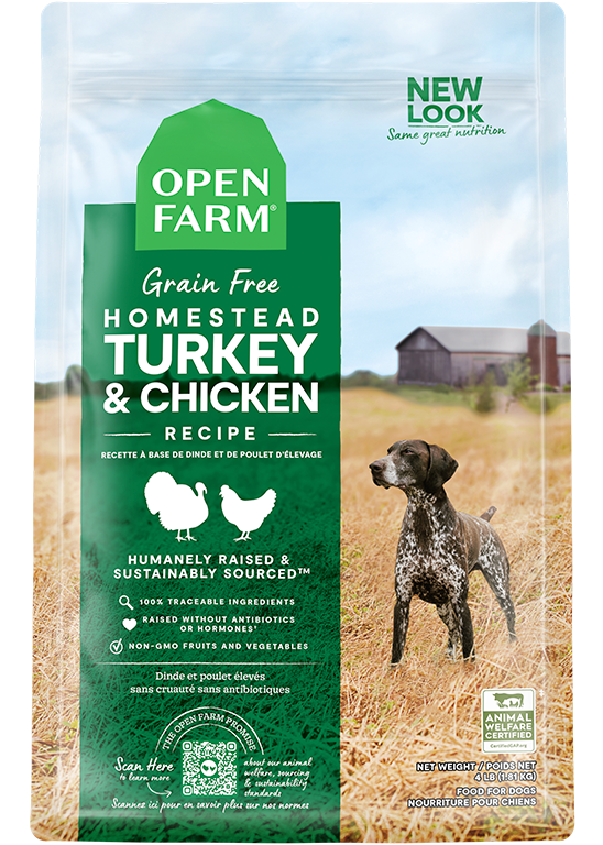 Homestead Turkey & Chicken Grain-Free Dry Dog Food On Sale