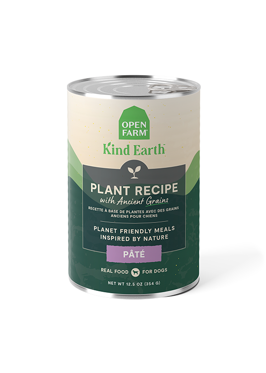 Kind Earth Plant Pâté with Ancient Grains for Dogs High Quality