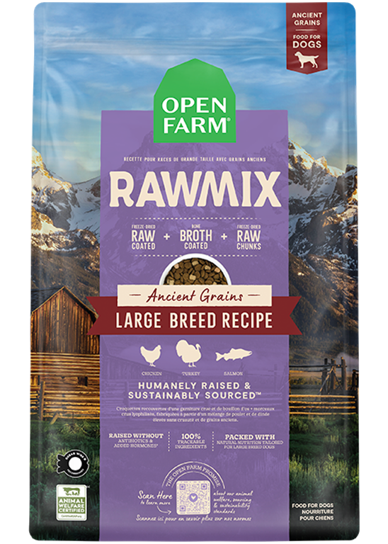 Large Breed with Ancient Grains Rawmix for Dogs Same Day Delivery