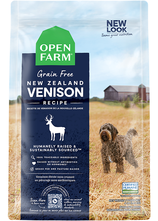 New Zealand Venison Grain-Free Dry Dog Food Free shipping