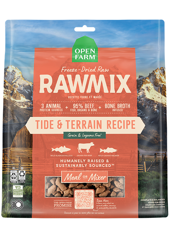 RawMix Tide & Terrain Freeze Dried Raw Recipe Same Day Delivery